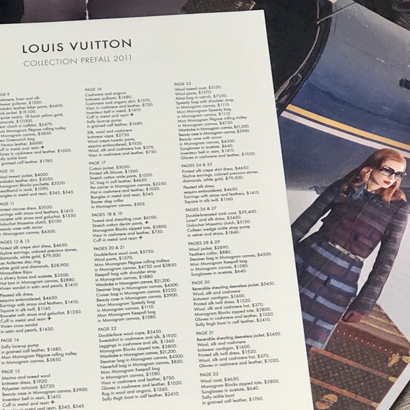 Louis Vuitton Pre-Fall 2011 Book - Picture 5 of 8
